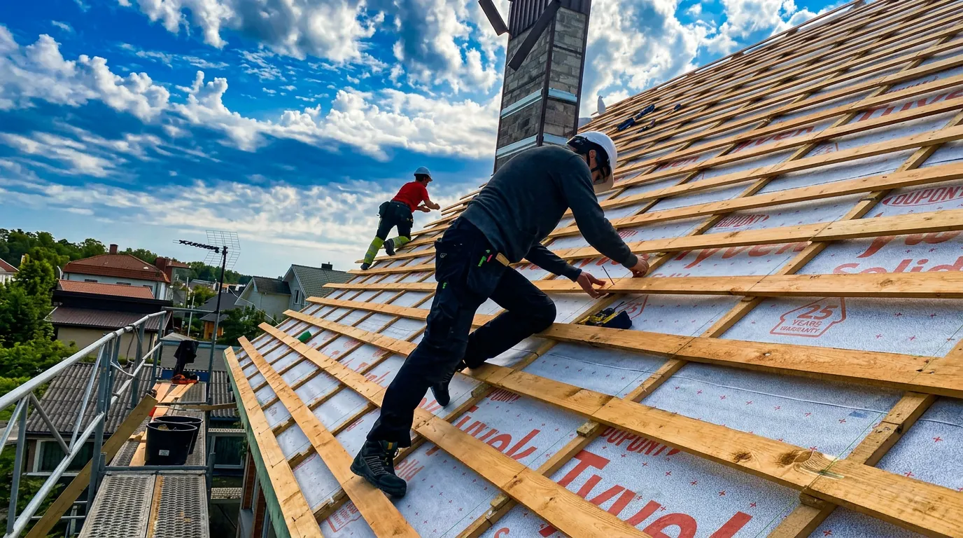 Užbaigtas stogo projektas — MB Sky House
